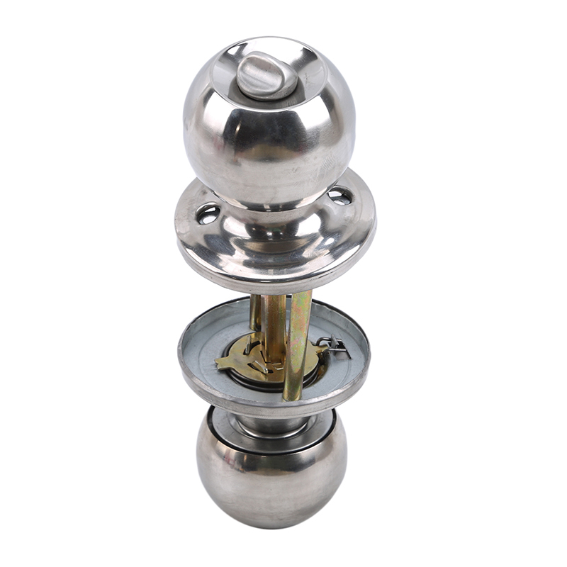 Home Bathroom Fittings - Pomo de Puerta Redondo con Cerradura