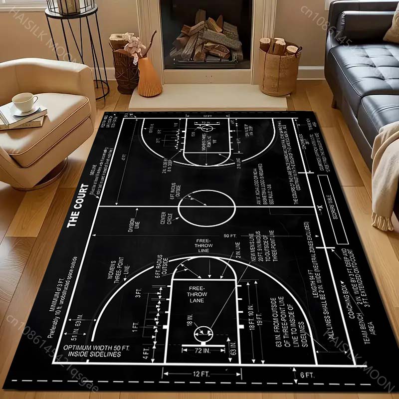 Home Bathroom Layout - Alfombra para cancha de baloncesto de