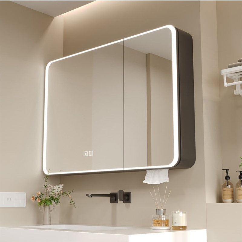 Bathroom Cabinet Mirror - Espejo de Baño LED con Gabinete