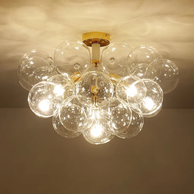 Home Hardware Bathroom Lighting - Luces de techo de burbujas transparentes
