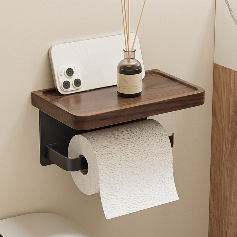 Toilet Paper Holder - Portarrollos de Papel Higiénico de Madera