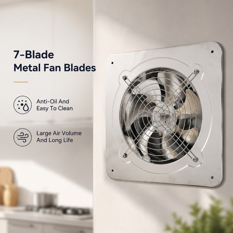 Home Bathroom Vent - Extractor de Aire de Alta Velocidad