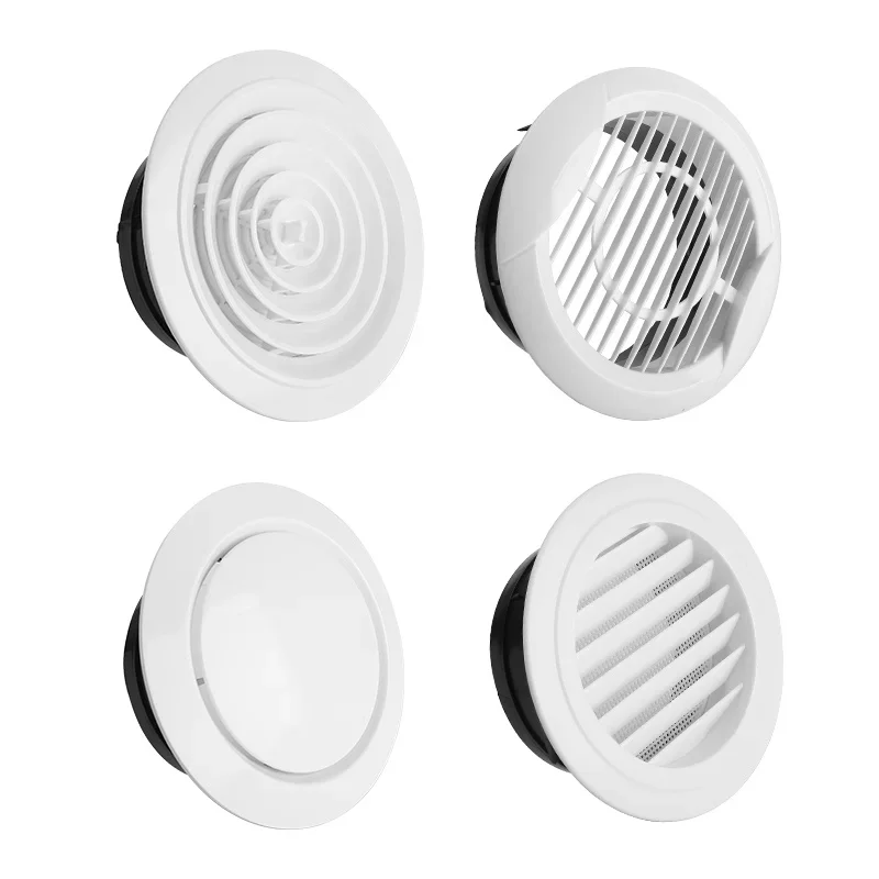 Home Bathroom Vent - Cubierta de ventilación de aire ajustable,