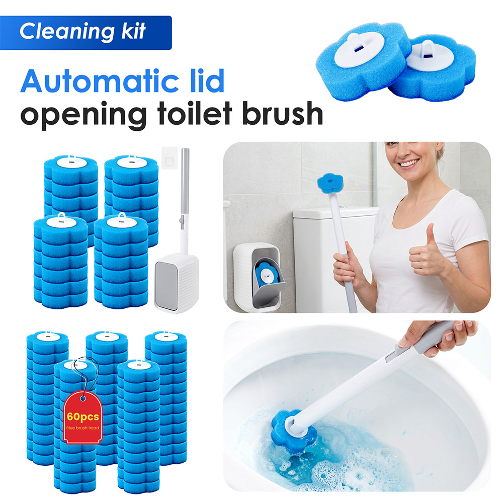 Home Bathroom Gadgets - Nuevo Juego de Escobilla y Soporte