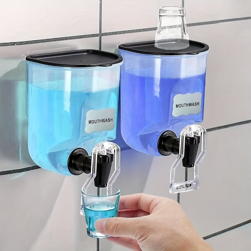 Home Bathroom Gadgets - Dispensador de enjuague bucal de 600