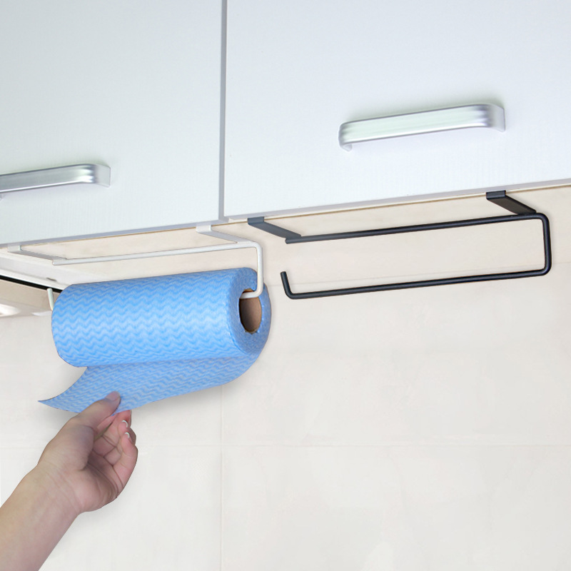 Toilet Paper Holder - Estante para inodoro blanco/negro, estante para