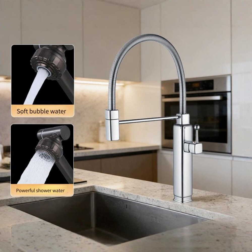 Home Hardware Bathroom Sinks - Grifo Mezclador Universal para Lavabo, Decoración