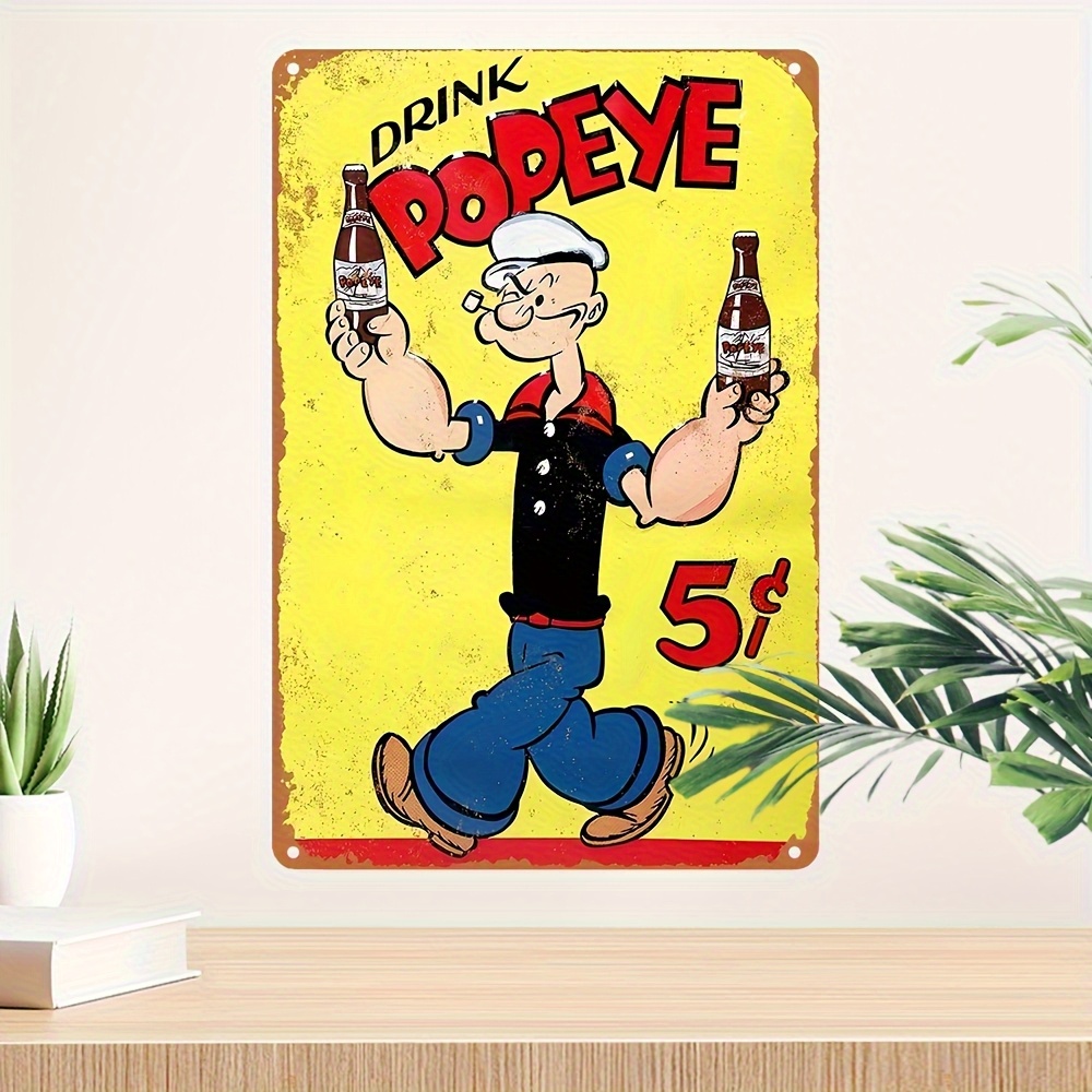 Home Bathroom Wall Art - Letrero Metálico Vintage de Metal con