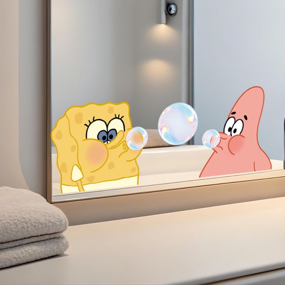 Home Bathroom Gadgets - Calcomanías para Espejo de Baño de