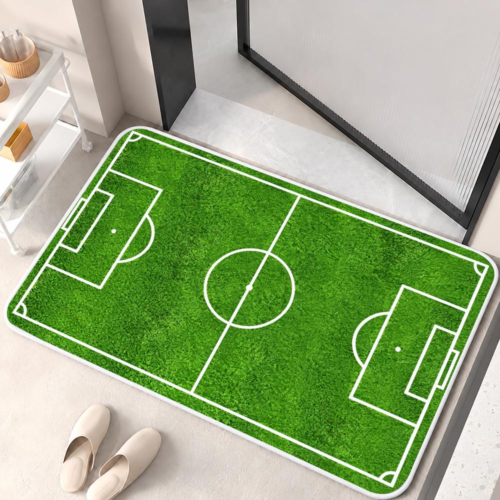 Home Bathroom Layout - Alfombra de Franela con Diseño de