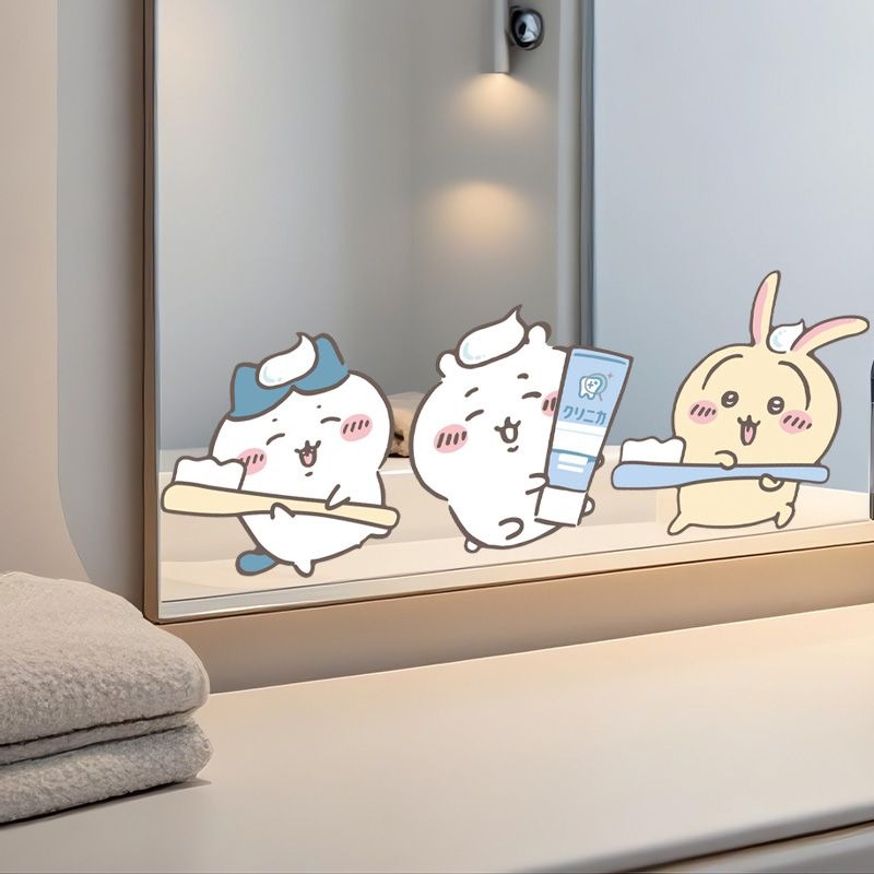 Pegatinas de Espejo Chiikawa,  - Home One Bathroom Accessories reseña y precio
