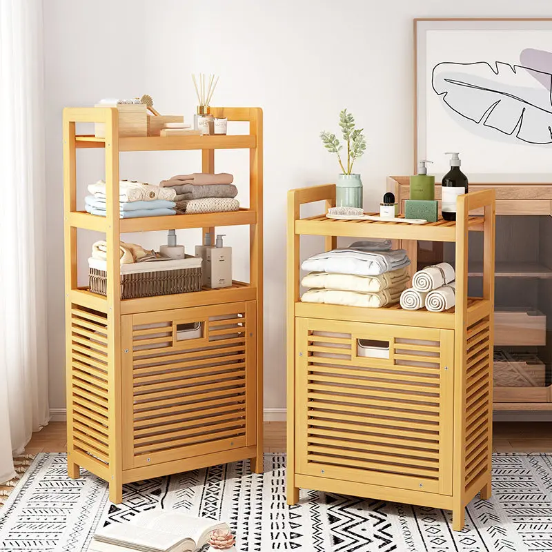Cesto para Ropa Sucia de Bambú - Home Bathroom Vent reseña y precio