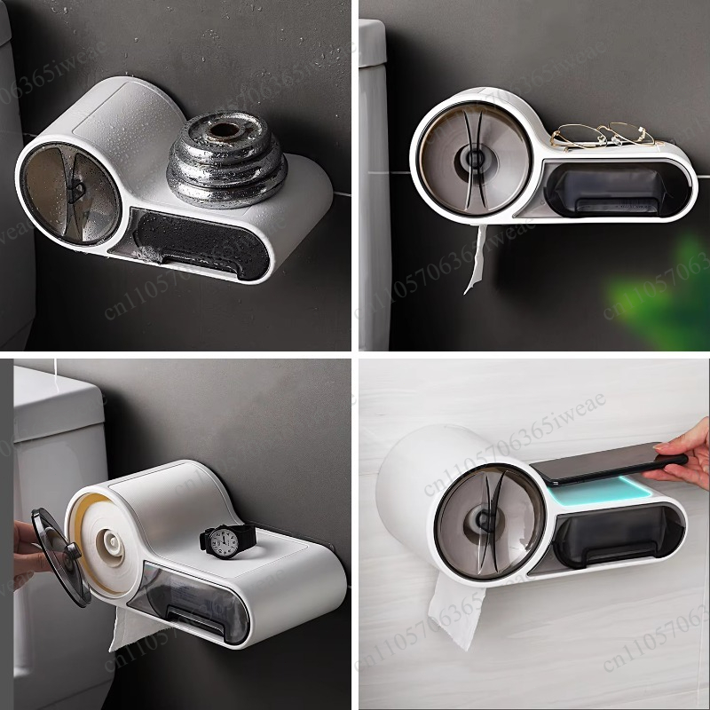 Caja de almacenamiento de pape - Toilet Paper Holder reseña y precio