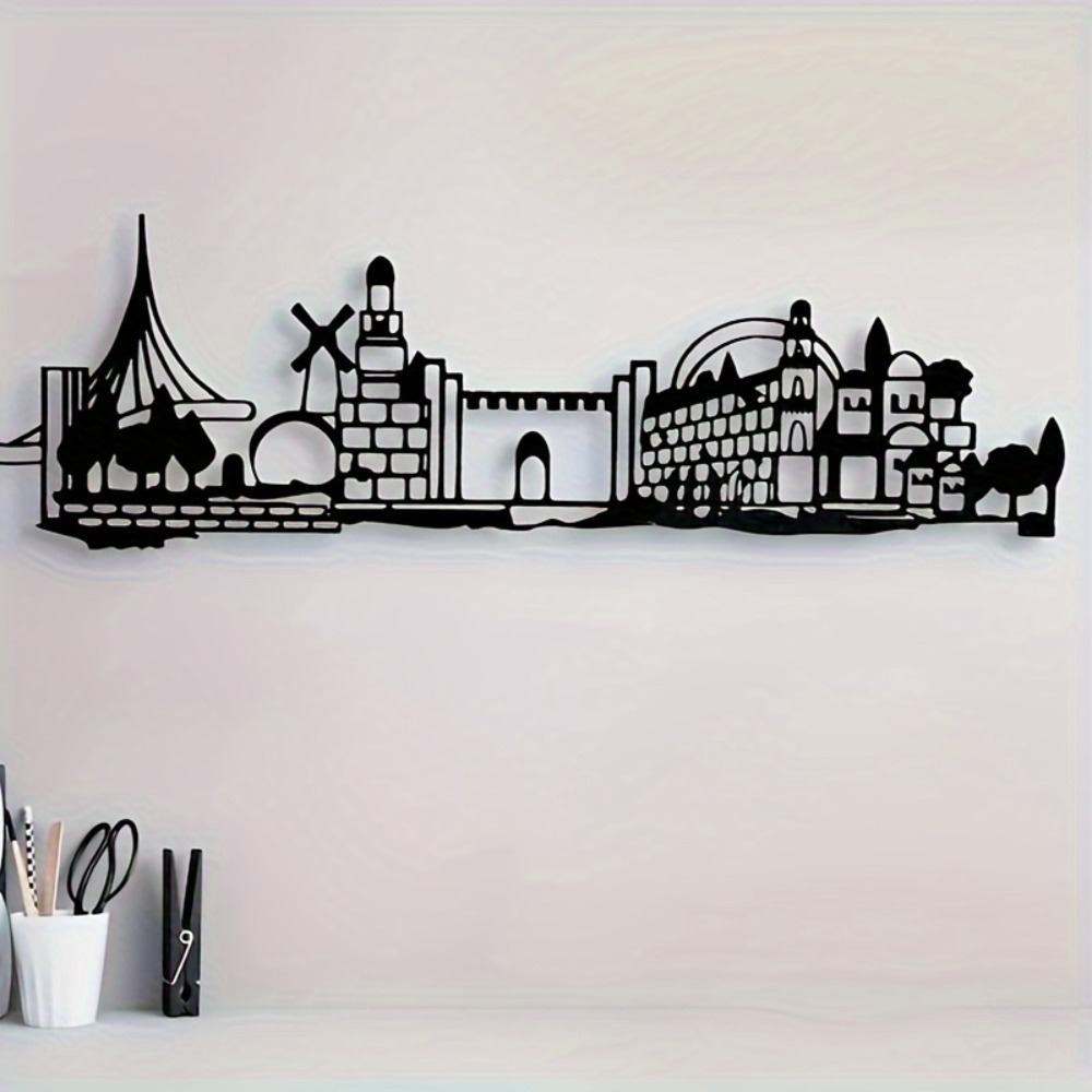 CIFBUY Arte de Pared Metálico, - Home & Bathroom Building Products Pte Ltd Reviews reseña y precio