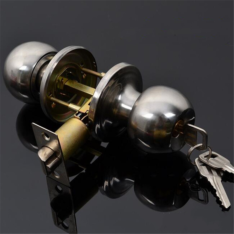 Pomo de Puerta Redondo con Cer - Home Bathroom Fittings reseña y precio