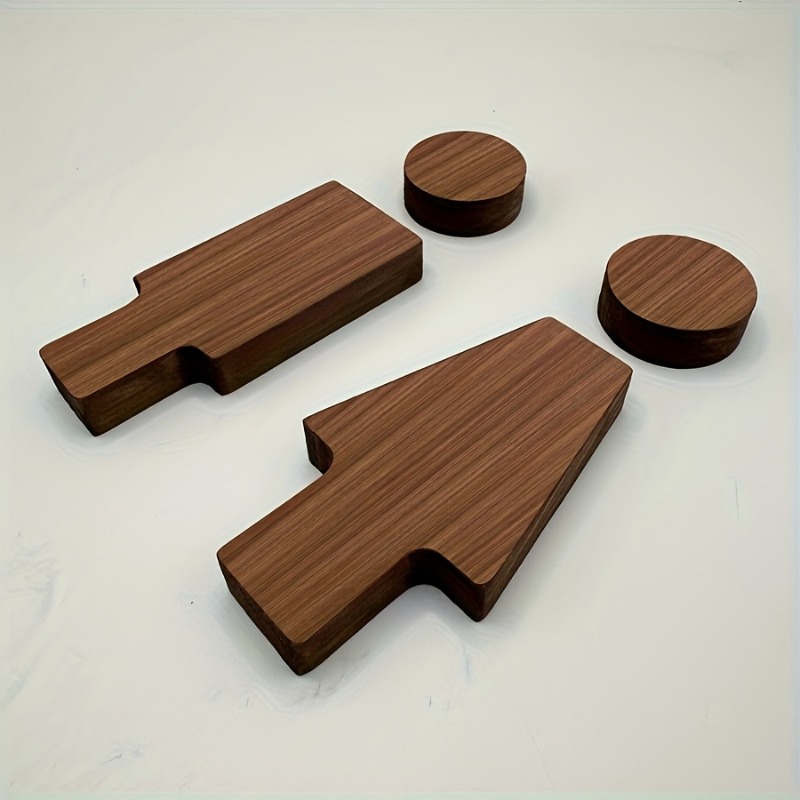 Letrero de baño de madera para - Home Bathroom Gadgets reseña y precio