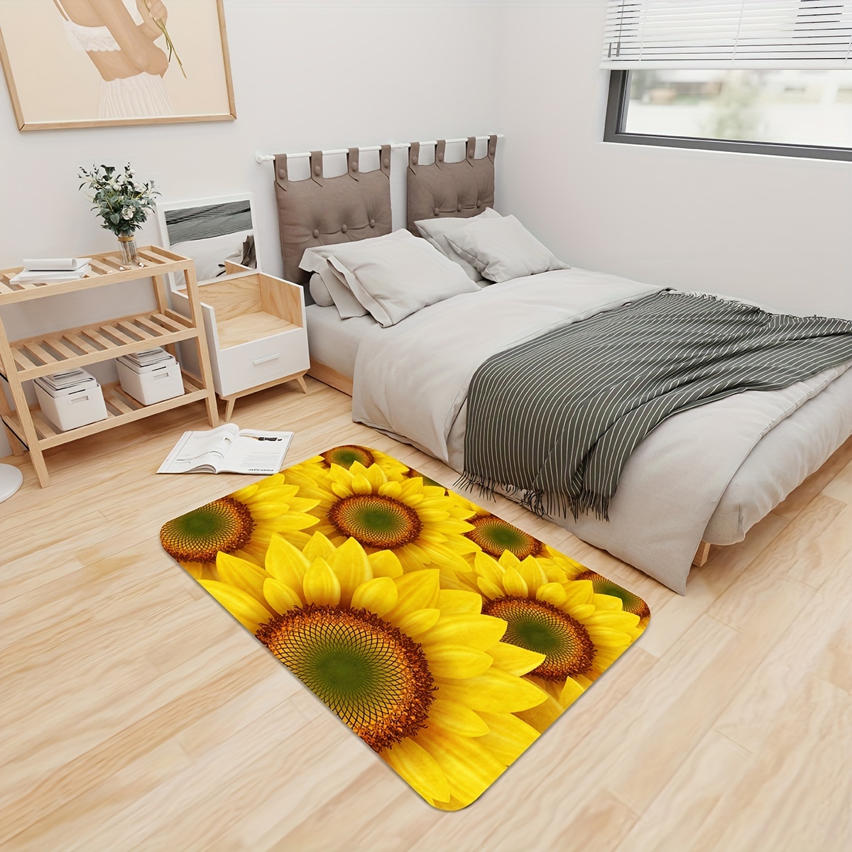 Alfombra de Piso con Estampado - Home Bathroom Layout reseña y precio