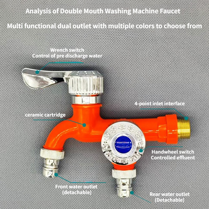 Grifo de doble salida, grifo d - Home Bathroom Fittings reseña y precio