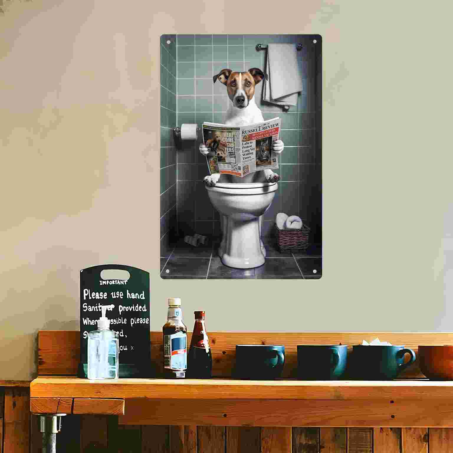 Cuadro Decorativo 2D Plano de  - Home Bathroom Wall Art reseña y precio