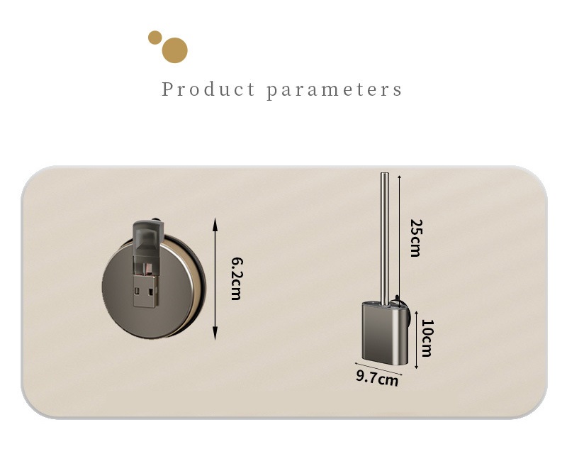 Soporte de pared sin perforaci - Home Bathroom Vent reseña y precio