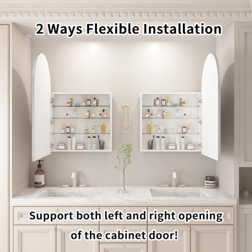 Espejo de Baño Arqueado de 24x - Bathroom Cabinet Mirror reseña y precio
