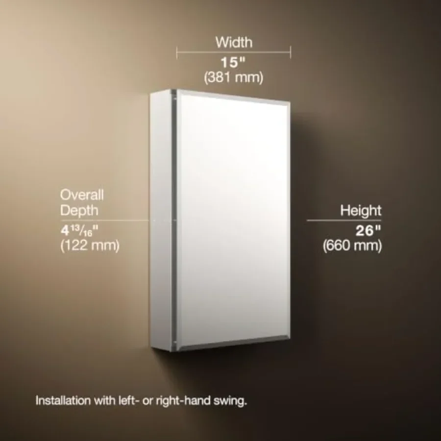 Mueble para medicamentos de ba - Bathroom Cabinet Mirror reseña y precio