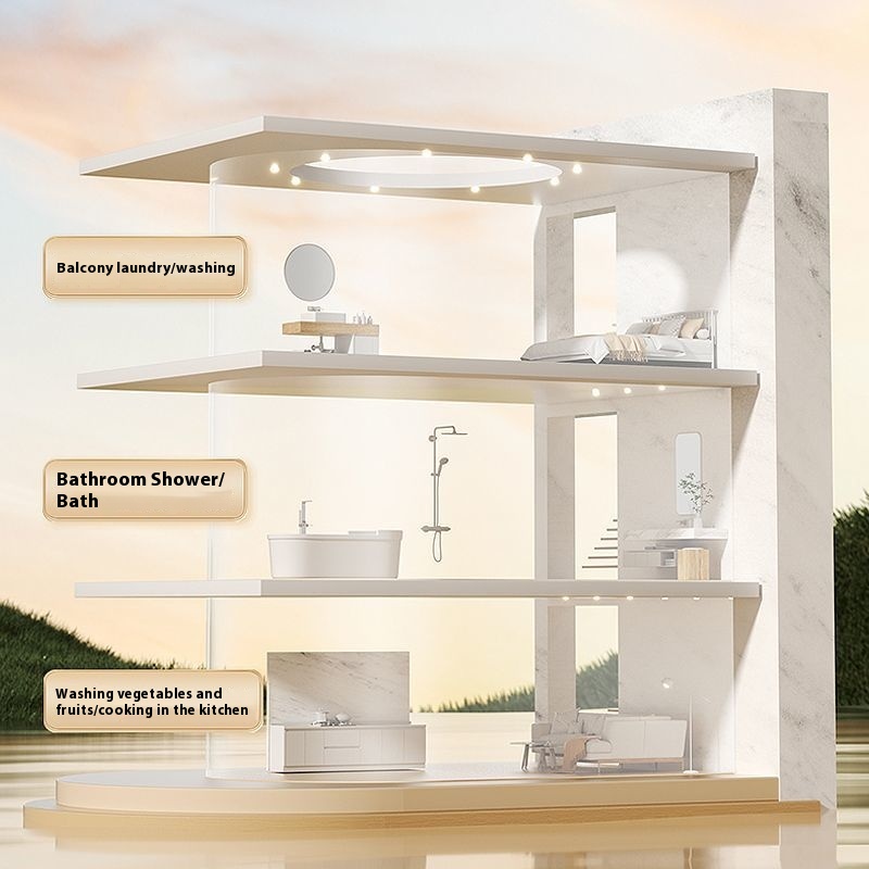 Cabezal de Ducha Previo, Set d - Home Bathroom Water Filter reseña y precio