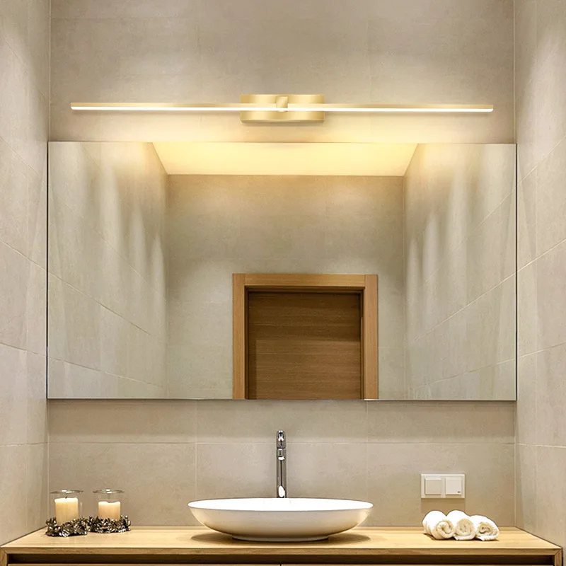 Lámpara de pared LED moderna,  - Home Hardware Bathroom Lighting reseña y precio