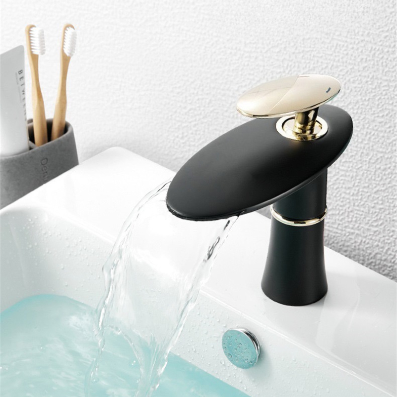 Grifo de lavabo de cascada de  - Home Hardware Bathroom Sinks reseña y precio