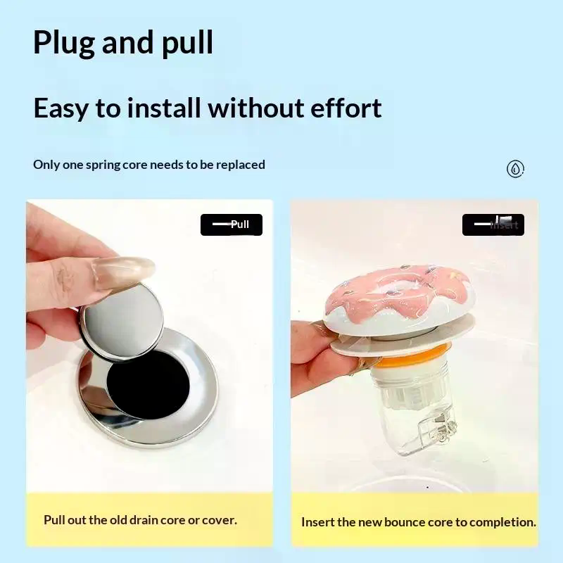 Tapón de desagüe de cerámica P - Home Hardware Bathroom Sinks reseña y precio