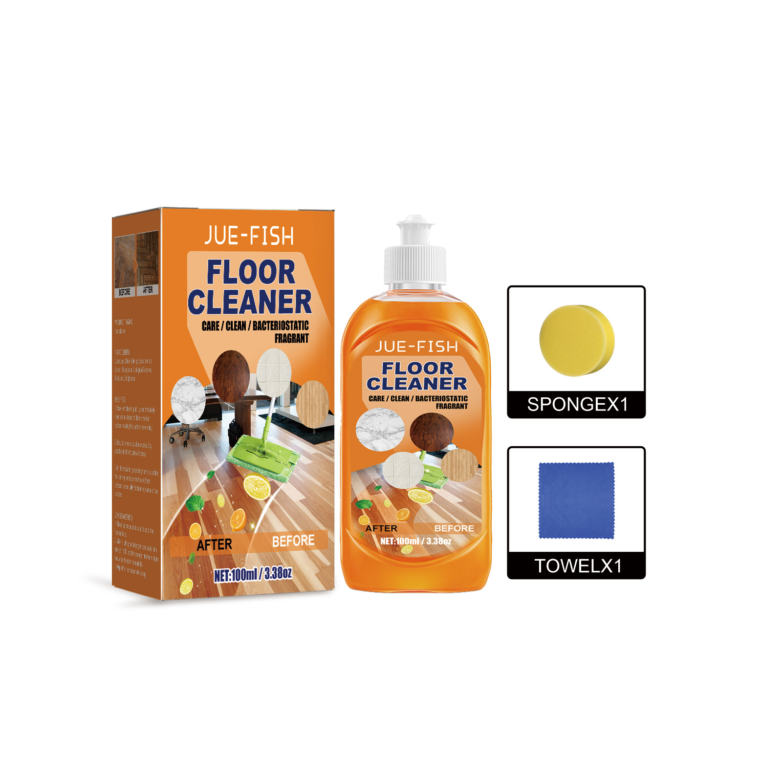 Kit de limpieza para suelos: d - Home Bathroom Cleaning Solution reseña y precio
