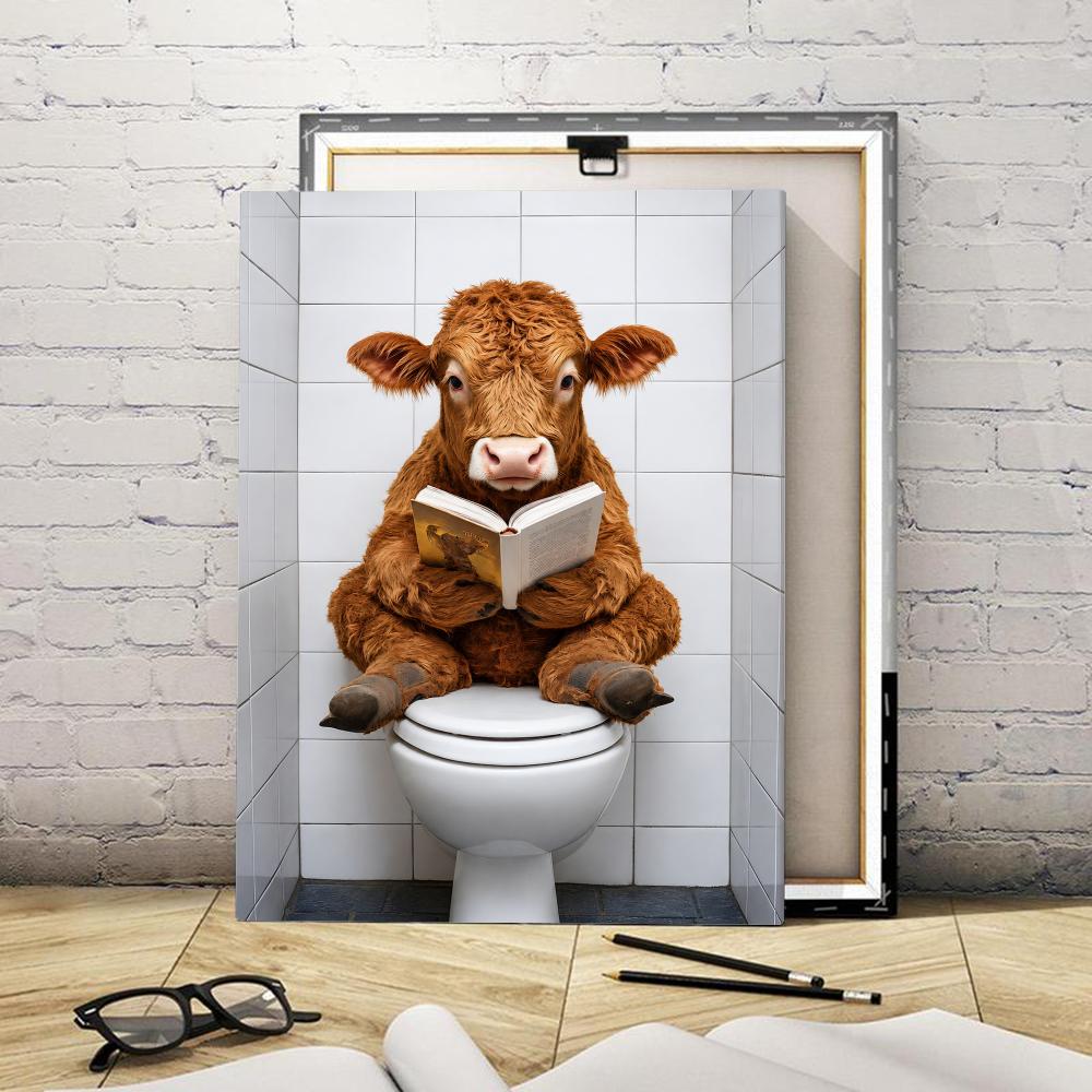 Cuadro Decorativo de Gato Leye - Home Bathroom Wall Art reseña y precio