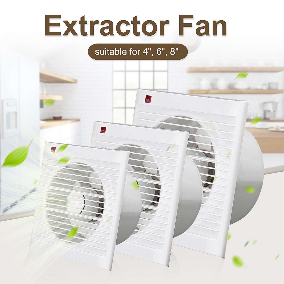 Extractor de baño silencioso,  - Home Bathroom Vent reseña y precio