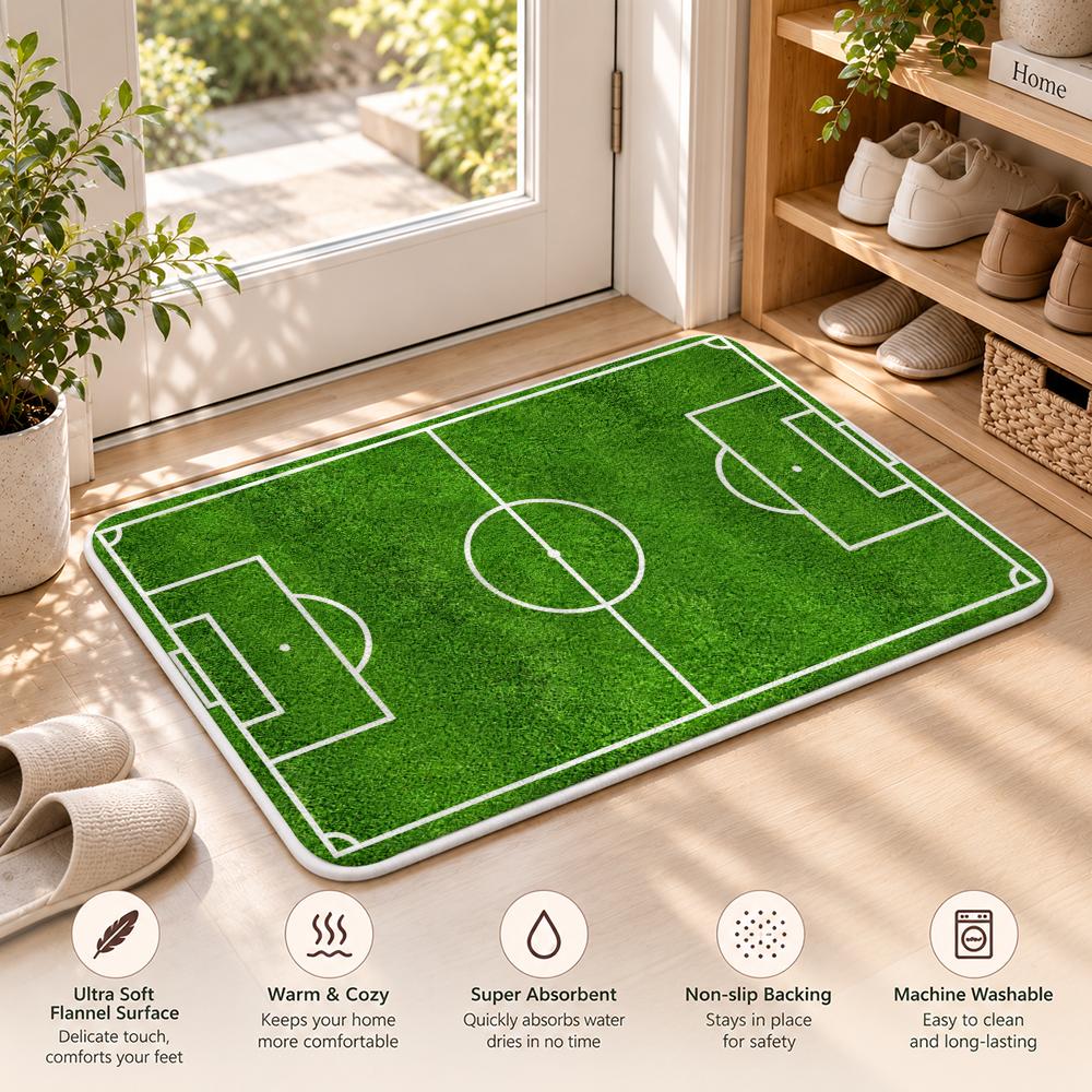 Alfombra de Franela con Diseño - Home Bathroom Layout reseña y precio