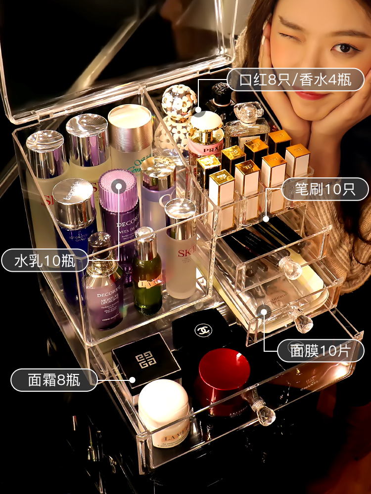 Caja de almacenamiento de cosm - Muji Home Storage reseña y precio
