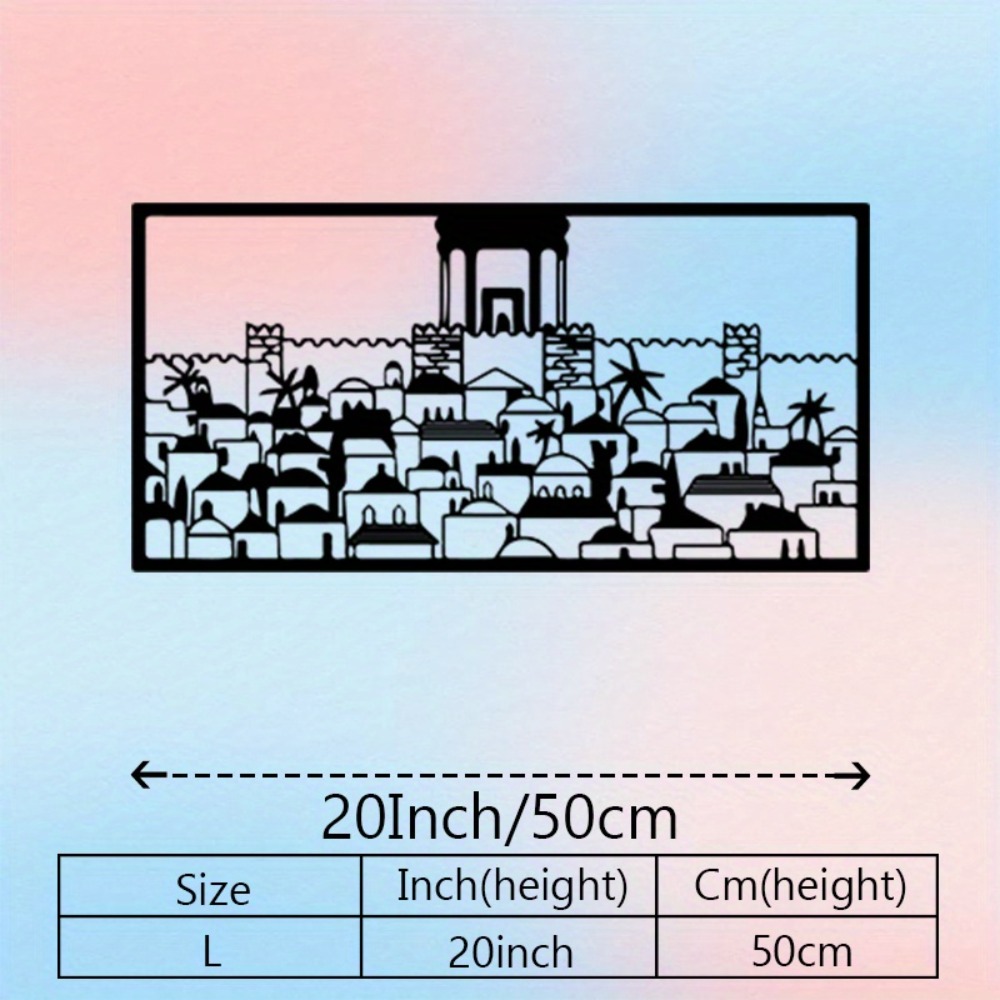 CIFBUY Arte de pared de metal, - Home & Bathroom Building Products Pte Ltd Reviews reseña y precio